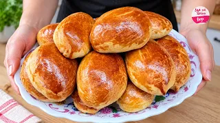 Удивила всех этим тестом для пирожков! Пышные экспресс-пирожки с капустой в духовке