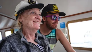 ⛵️Our first Sail on our new ship SYLFIA🚢 Expedition Drenched Season 0 Episode 1