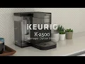 Keurig K 2500 Coffee Maker How to Access the Manager Menu