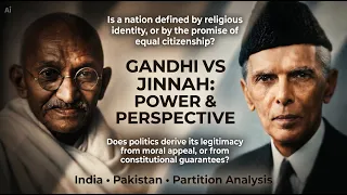 gandhi vs jinnah who understood the subcontinent better partition politics u0026 legacy