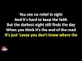 Reba McEntire - Somehow You Do (From The Motion Picture Four Good Days) (Lyrics version)