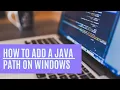 How to add Java path Environment Variable Windows 10 Hindi Tutorial