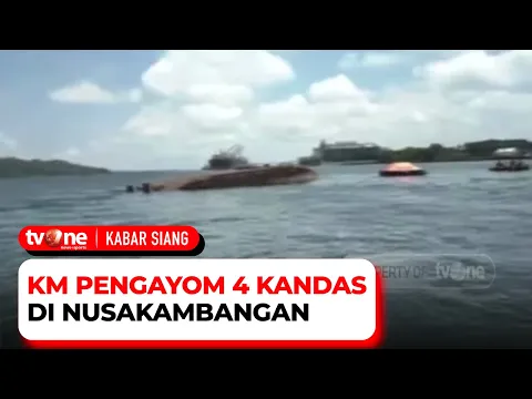 Kapal Berisi Truk Tronton Pengangkut Pasir Tenggelam, Dua Meninggal