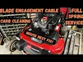 Toro Timemaster Maintenance And Blade Engagement Cable Replacement