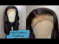 VERY DETAILED HOW TO MAKE A LACE FRONTAL WIG Beginner Friendly FT Celie Hair