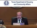 TDHCA Governing Board Meeting 7 November 2024 shortened for Creek Bend approval