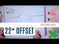 22 degree OFFSET formula explained - PIPES TRADE MATH