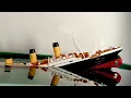 Titanic model sinks