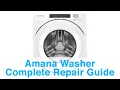 Amana Washer Complete Repair Guide - Learn Error Codes and Troubleshooting Tips