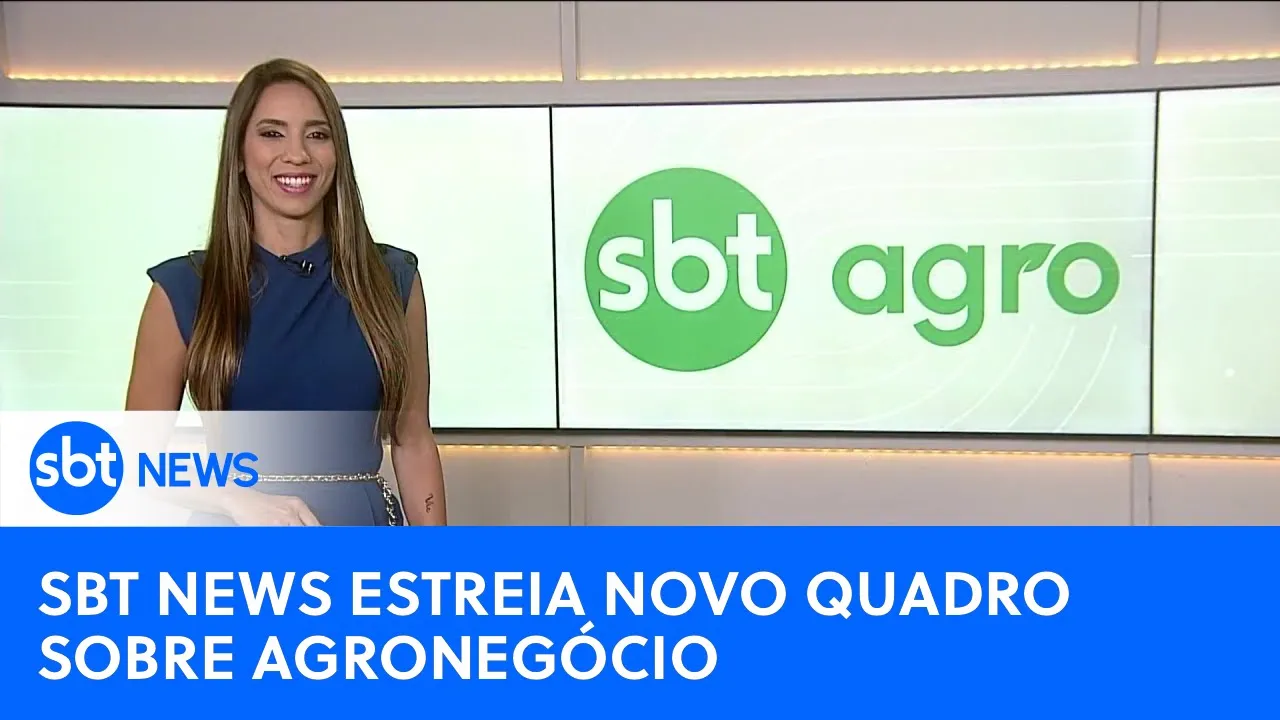 "SBT Agro" estreia no SBT News na TV