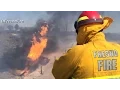 Gas Line Explosion Shoots Fireball Into Sky at Sheriff s Gun Range