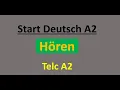 Telc A2 || Start Deutsch 2 Hören Modelltest mit Lösung am Ende || Vid - 113