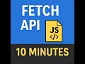 JavaScript Tutorial on how to Fetch API Data Beginner s Guide Live Example