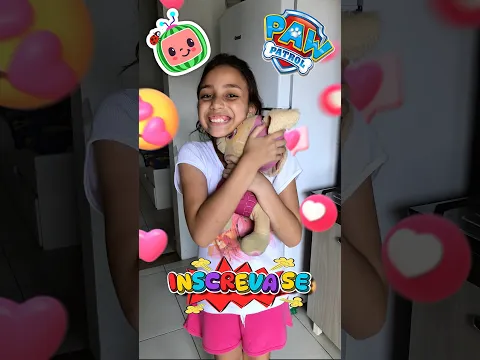 Tente adivinhar Qual é o Brinquedo favorito da Jheny? #cocomelon 🍉ou #pawpatrol 🐶 #shorts