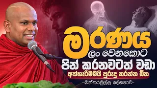 මරණය ලං වෙනකොට පින් කරනවටත් වඩා අත්හැරීමමයි පුරුදු කරන්න ඕන... | Ven. Welimada Saddhasheela Thero
