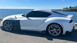 NEW WHEELS TIRES TRANSFORM MY TOYOTA SUPRA