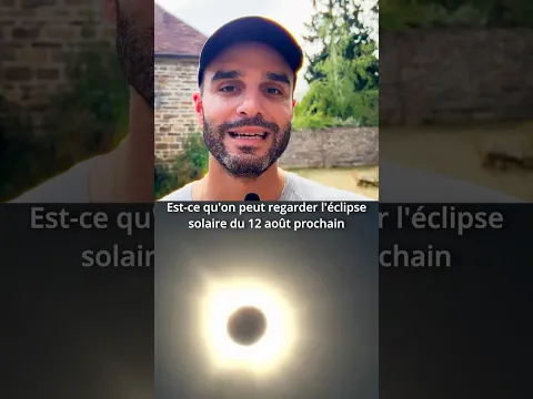 Regardez l'éclipse avec des lunettes de soleil ? #shorts
