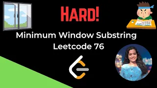 Minimum Window Substring Leetcode 76 C