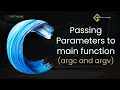 C99 Passing Arguments to main function in C