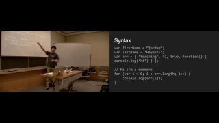 Lecture 0 Diving into JS
