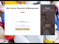 Skin Cancer Detection Flask Web App Using Python and MySQL