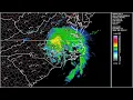 2021 Elsa - Raleigh NC WSR-88D Radar Animation 1280x720