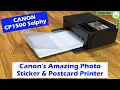 Canon s Amazing CP1500 Selphy Photo Sticker Postcard Printer Review
