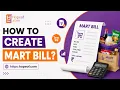 How to Generate a Mart Bill Online Grocery Receipt Generator