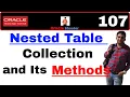 Apps Technical 107 Use of Collection Methods with Nested Table Collection