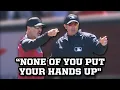 Dbacks manager Torey Lovullo admits he did not see one umpire make the correct call a breakdown