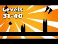 Boxel Rebound Tutorial Levels 31-40