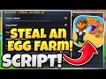 Steal An Egg SCRIPT - Auto Farm Fast Steal Pet Spawner Mutation Selector Mobile PC NO KEY