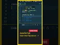 Javascript Interview Questions JavaScript in Telugu JavaScript Tutorial For Beginners JS