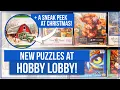 Let s Check Out the NEW PUZZLES at Hobby Lobby Plus a sneak peek at Christmas puzzles