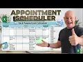 How To Create A Dynamic Appointment Scheduler In Excel Part 1
