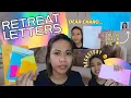 Reading my 2017 Retreat Letters for the 2nd Time RS NICOLE