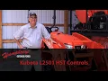 Kubota L2501 Controls Walkthrough