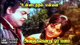 unnidathil ennai koduthaen 4k song gemini ganesan bharathi s janaki kannadasan msv