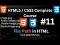 File Path in HTML HTML and CSS Complete Course CodingWithRohani