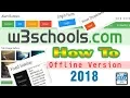 W3Schools - How To Tutorials Offline Version