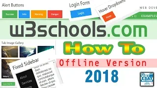 W3Schools - How To Tutorials Offline Version