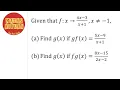 Add Maths SPM IGCSE Function Composite Function