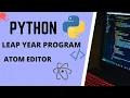 Python Leap year program Python Program Infoanil