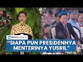 Lagu Momen Gibran Goda Yusril Ihza hingga Terbahak-bahak: Siapa Pun Presidennya, Menterinya Prof Yusril