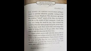 Jesus Calling October 24