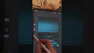 Digitally Paint Ocean Waves in Procreate Tutorial