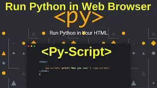 PyScript - Run Python in the Browser