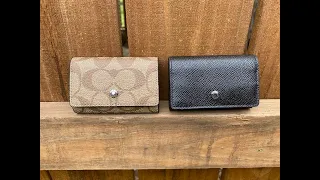COACH FIVE RING KEY CASE