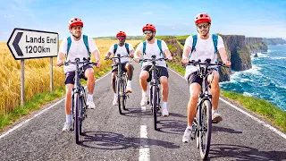 WE CYCLED ACROSS AN ENTIRE COUNTRY