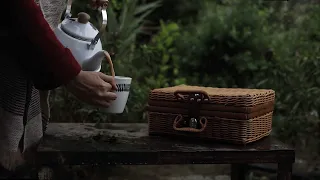 فلوق شتوي يوم مم طر في الديره بطاطس على الجمر Vlog Winter Country Outskirts 